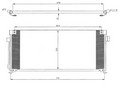 Радиатор кондиционера Subaru Legasy II 07/9510/98 73210AC020
